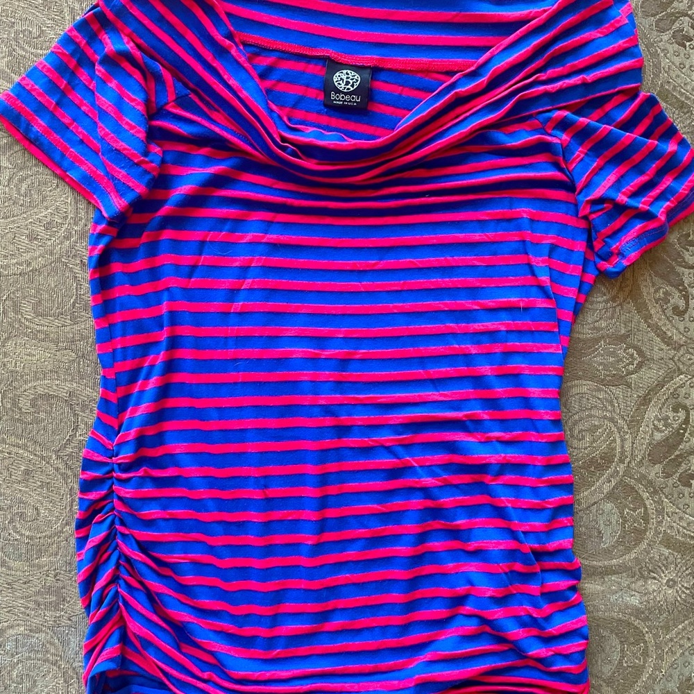 Comfy spandex/ cotton blend top